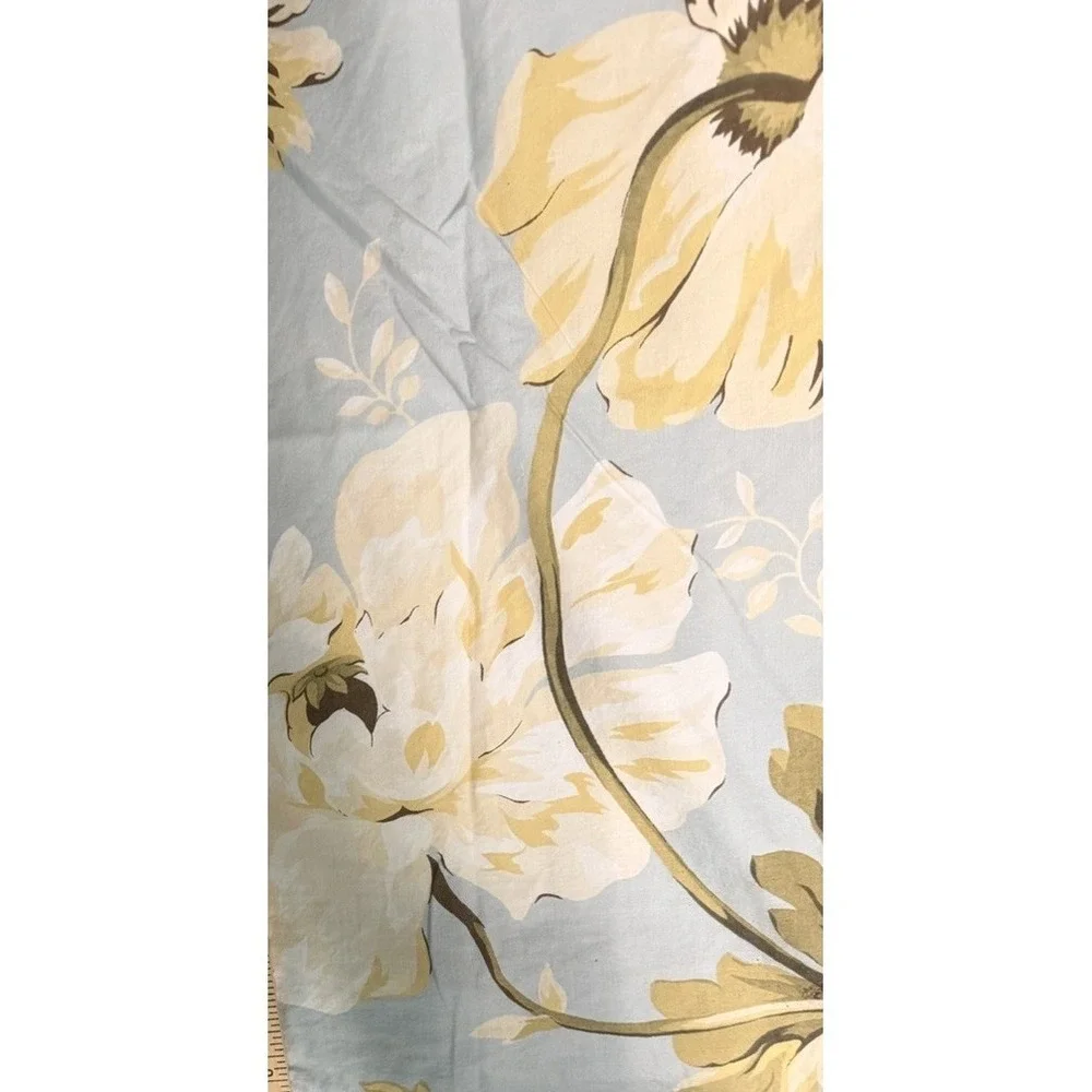 Winter Poppy Pottery Barn Duvet Twin Retired Set Of 2